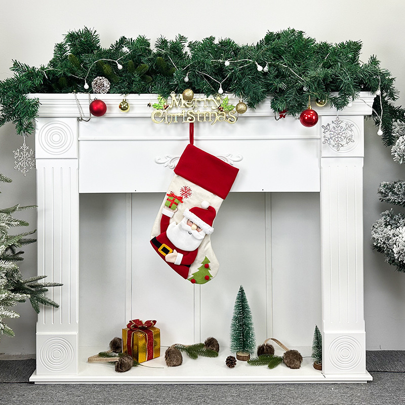 2024 Haomao クロスボーダー Amazon クリスマスソックスギフトバッグクリスマスツリー装飾雪だるまクリスマスツリーペンダント|undefined
