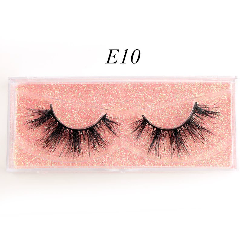 Dense three dimensional false eyelashes, 20mm, European style, custom-made
