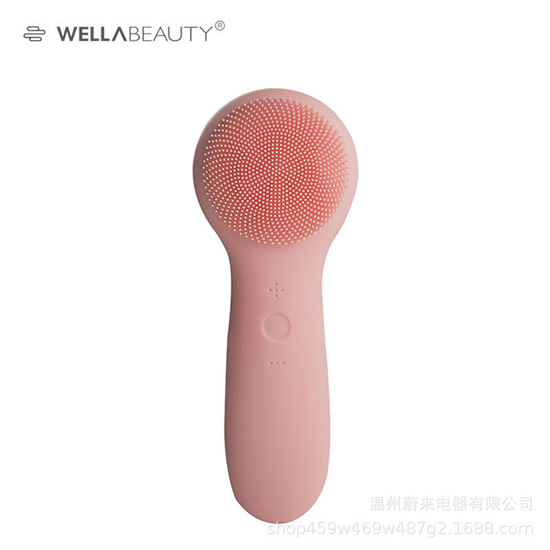 洗顔器洗顔器振動電動シリコン洗顔ブラシ顔クリーナー音変動マッサージ器導入器|undefined
