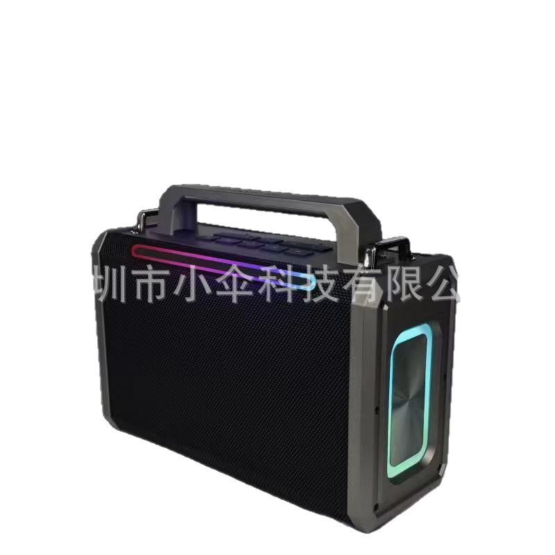 户外歌蓝牙音响4喇叭大音量低音炮带麦克风手提便携音箱立体声|undefined