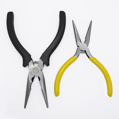 Manufacturer wholesale 5 inch 6 inch pliers needle nose pliers curved chain spreader pliers installation tools hardware tools