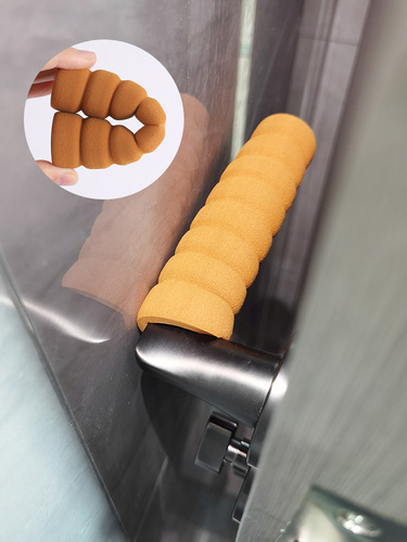 BB4C wholesale door handle protective cover unit door handle anti-bump bedroom door lock pad anti-static door handle