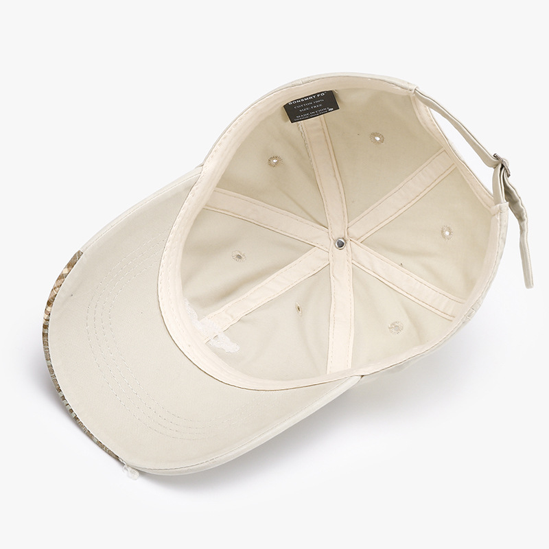 Casquette de baseball pour femme style versatile brodée douce_voghion.com