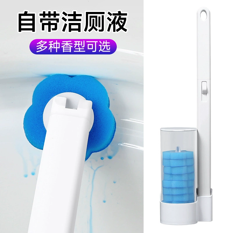 Disposable toilet, home changeable brush