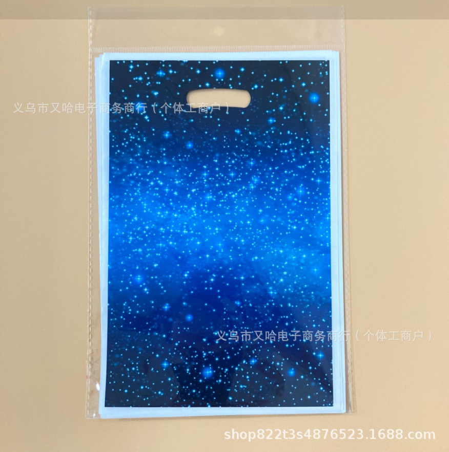 国境を越えた粉犬爪パーティーギフトバッグラグビー漫画ギフトバッグプラスチックキャンディーバッグ誕生日パーティー装飾品