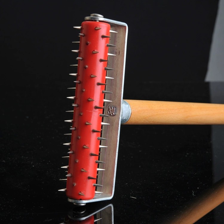 专业优质木柄带齿滚筒木滚筒专业装修工具