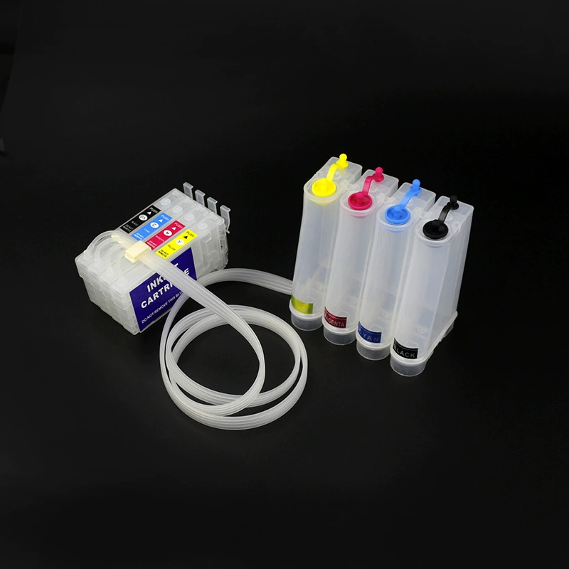 Подходит для струйного принтера Epson WF-7820 7830 7840 C7000 T812 T822, картридж с непрерывной подачей чернил