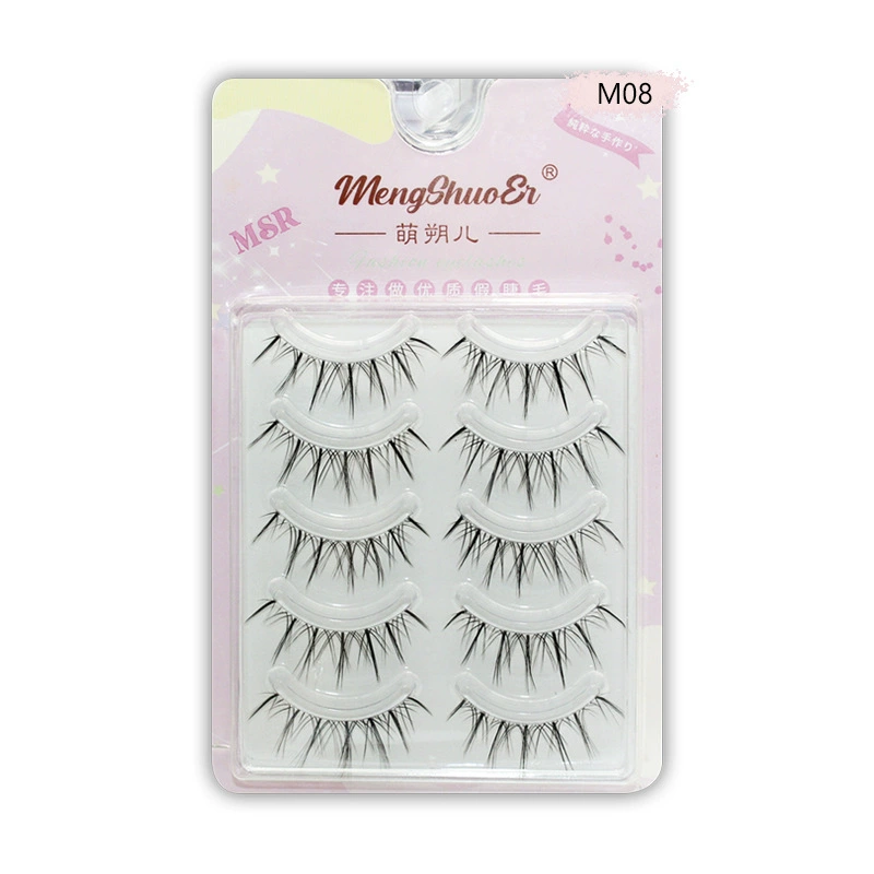 Little evil dense desire to fake eyelashes, прозрачные стержни, вся природная имитация женской группы новичок к cos Барби