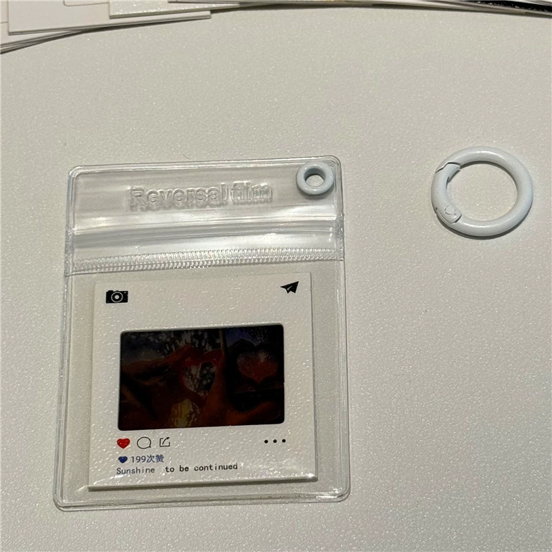Обратная пленка светотеневой закладка-карта, Polaroid DIY слайд-рамка, корпус, рамка для пленки