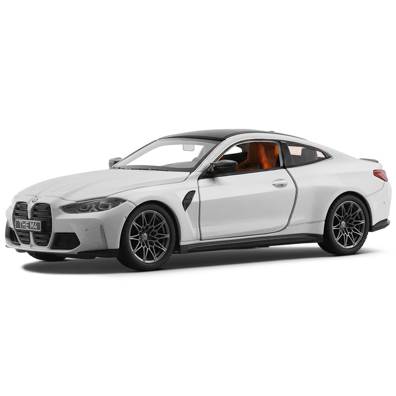 Autorización genuina 1:24 BMW M4 aleación modelo de coche moda decoración novio regalo TikTok Venta caliente