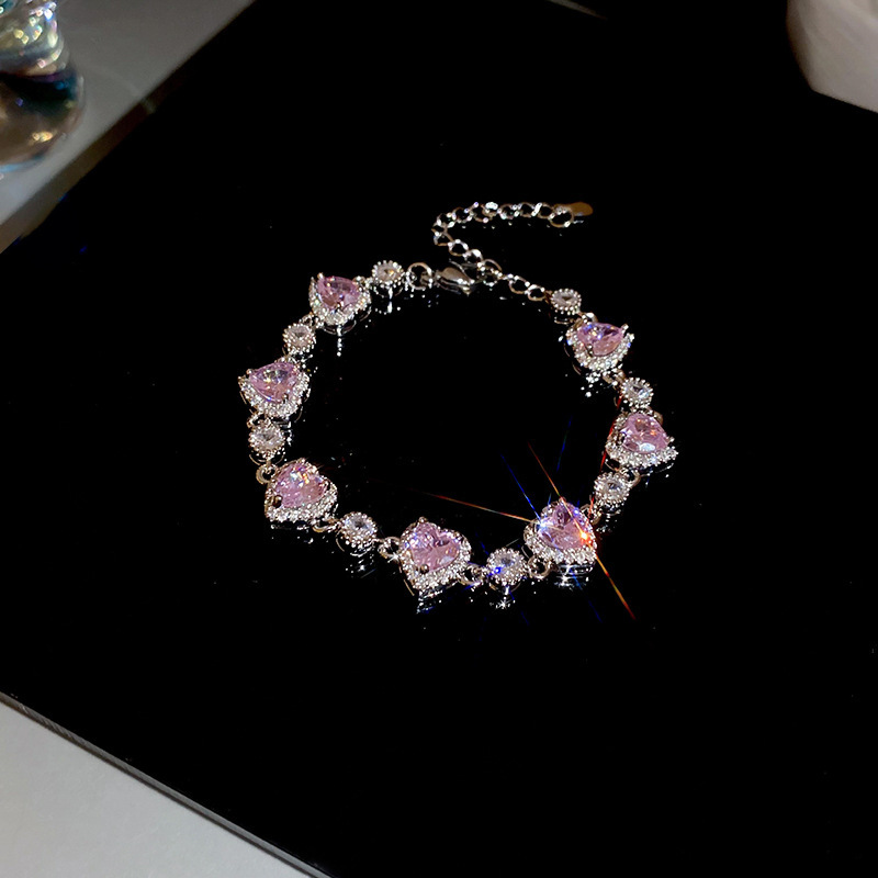 16 # Pulsera-Plata-Rosa