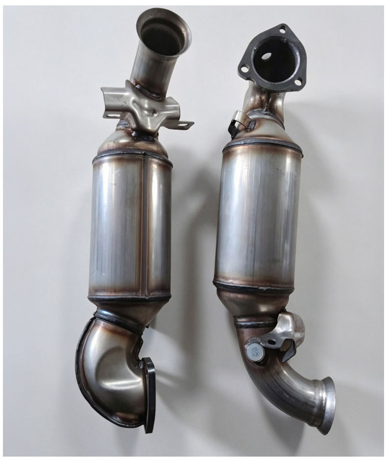 Wholesale multi-specification catalytic converter assemblies suitable for Nissan domestic catalytic converters
