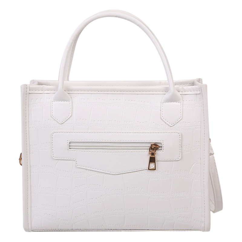 Bolso retro de gran capacidad para mujeres otoño 2021 nueva bolsa de asas de moda bolso de hombro casual de cercanías europeo y americano moda