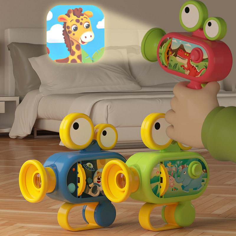 Proyector infantil infantil educación temprana patrón cognitivo puzzle juguetes de proyección luminosa regalos de vacaciones para niños y niñas
