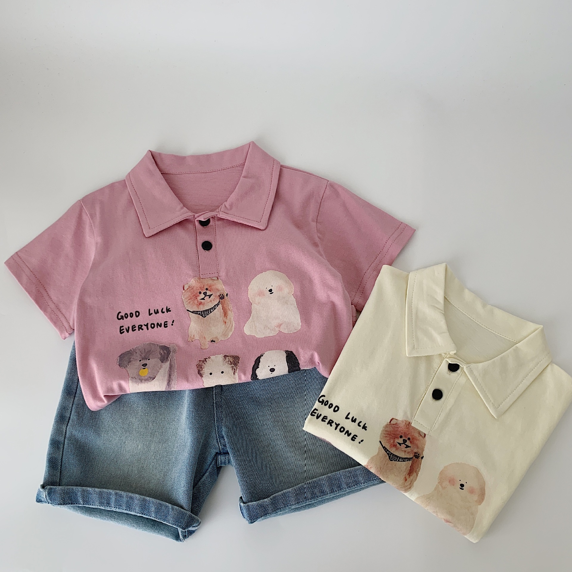 Camisa POLO para niños Maibao Camiseta de manga corta Verano 2025 Nueva ropa para niños Tops para niños Ropa fina de verano de media manga