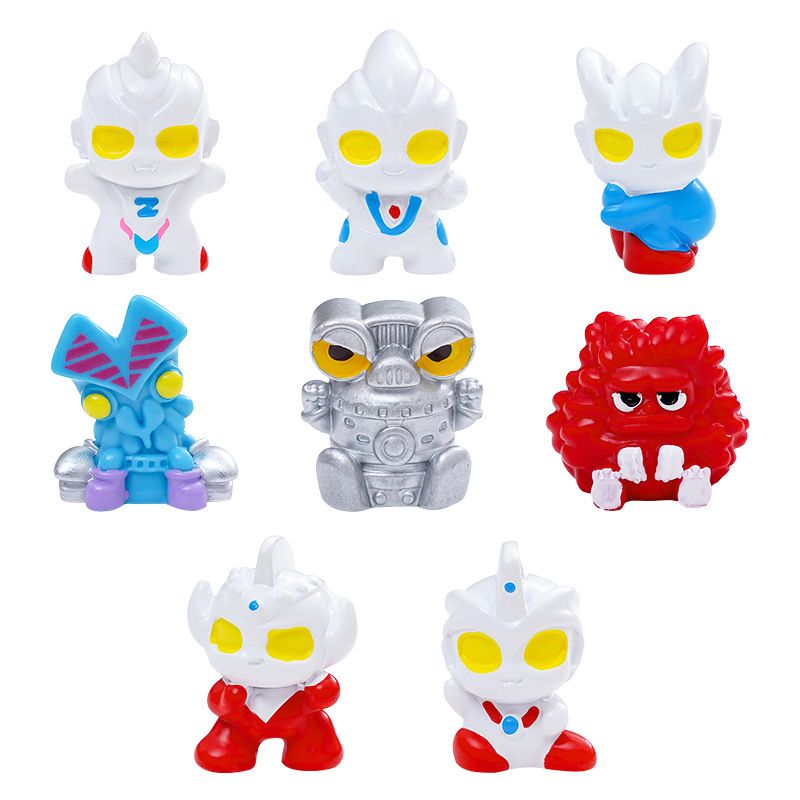 クリエイティブなウルトラマンティガのモンスターフィギュア、可愛い手作りDIY装飾品、車載やデスクトップ用の小さな飾り物|undefined