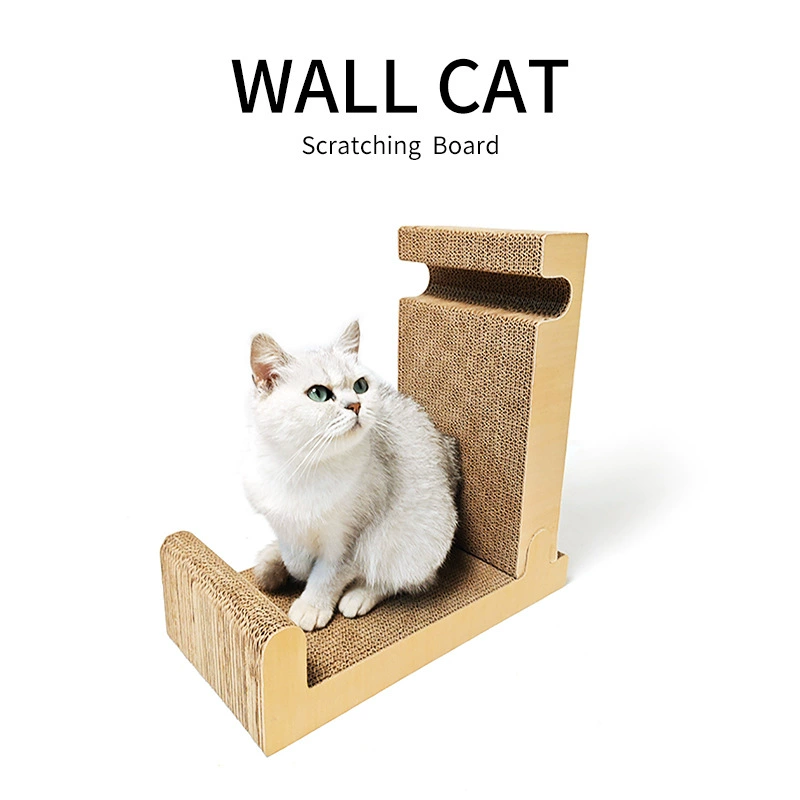 Спотовые продукты Трансграничные новые двухсторонние картонные панели кошачьей лапки переменная форма может сшить кошачью гофрированную бумагу