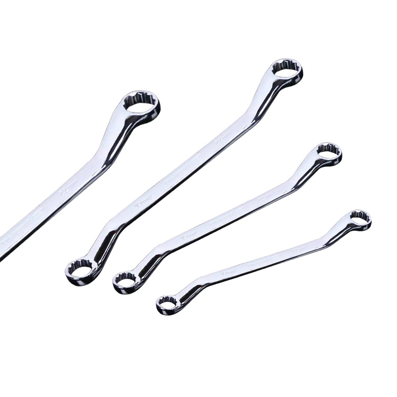 Mirror Double-Headed Plum Blossom Wrench Wholesale Two-Head Hardware Repair Automotive Tool Repair Wrench Magnetic-Free Wrench