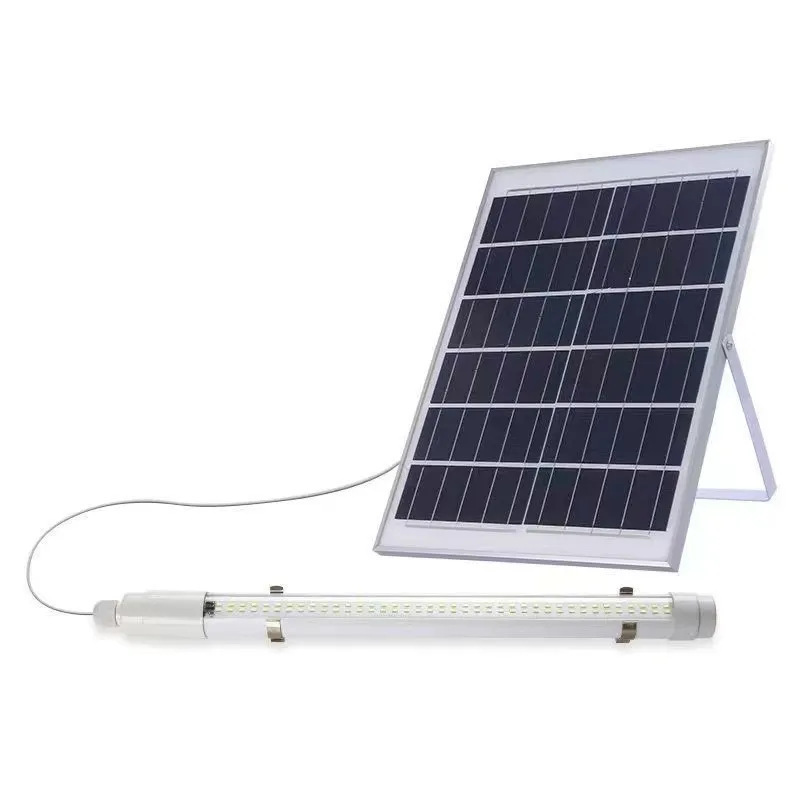 LED tubo de lámpara solar interior y exterior balcón superbrillante pasillo de emergencia quiosco de basura publicidad tubo de luz solar largo