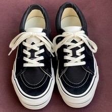 原创SK8秋季工装板鞋复古男运动休闲低帮牛皮拼接小众开口笑鞋子