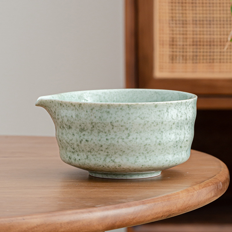 Ceremonia de matcha japonesa transfronteriza Tazón de matcha de cerámica Tazón de té