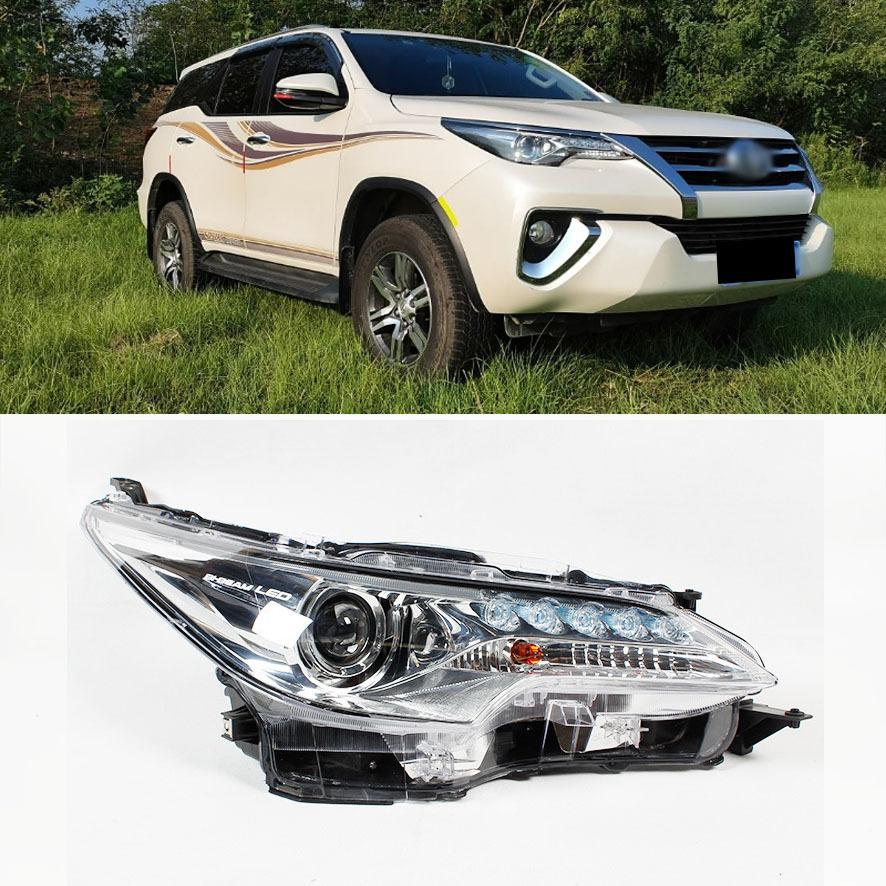 Aplicable a Toyota fortuner 2016 SUV High-end Headlight Assembly Crossover Headlight