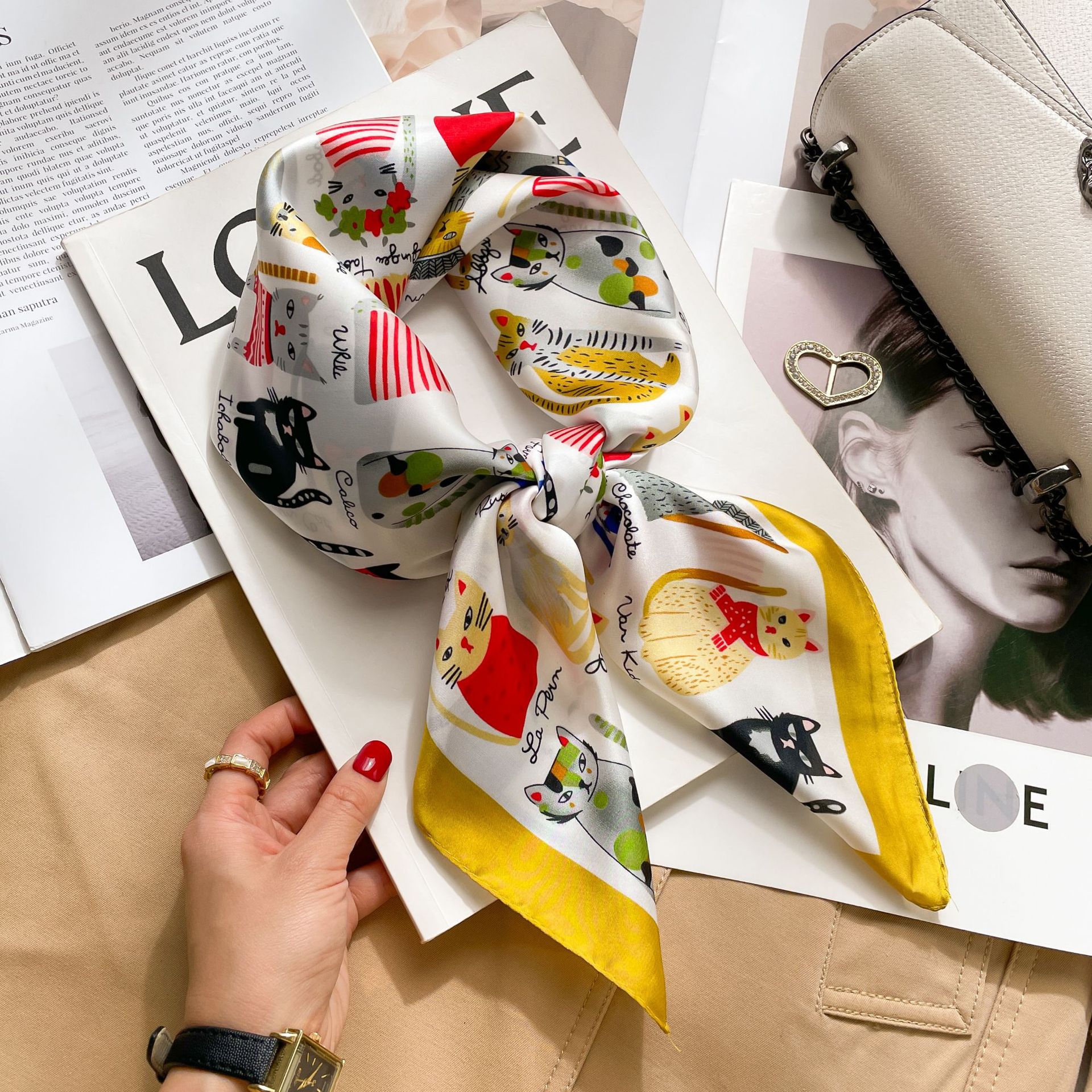 A0159 판타지 고양이 화이트