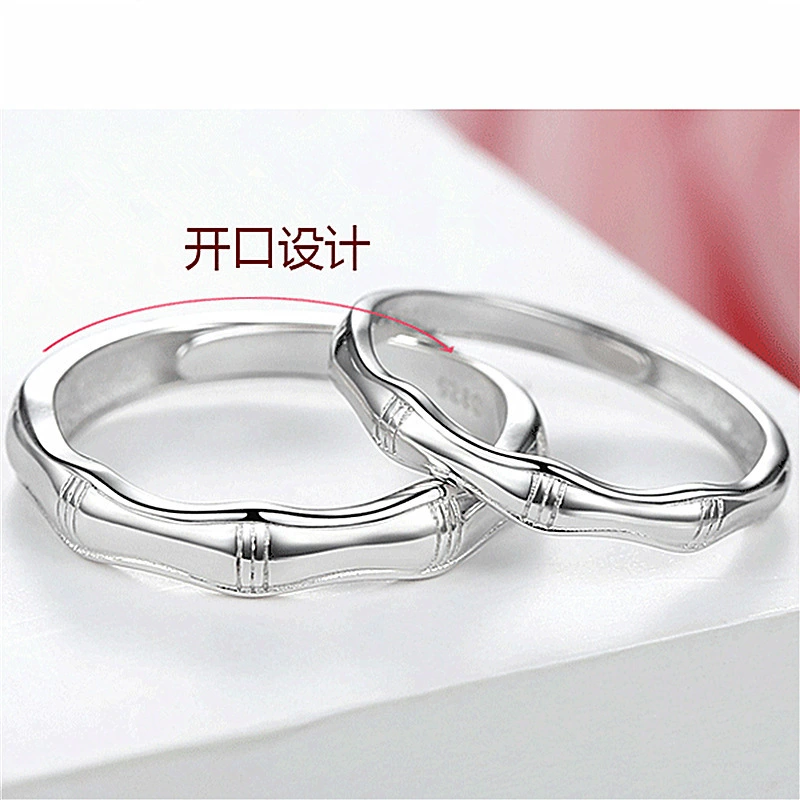 Genuine design bamboo ring, for beloved, simple and elegant design