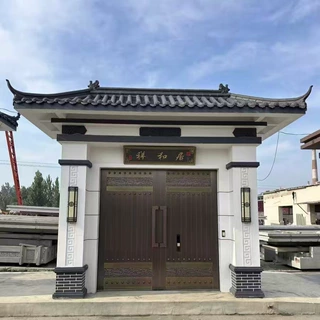 门楼顶盖模具河南门楼模具云南新中式门楼模具四川别墅门楼钢模具