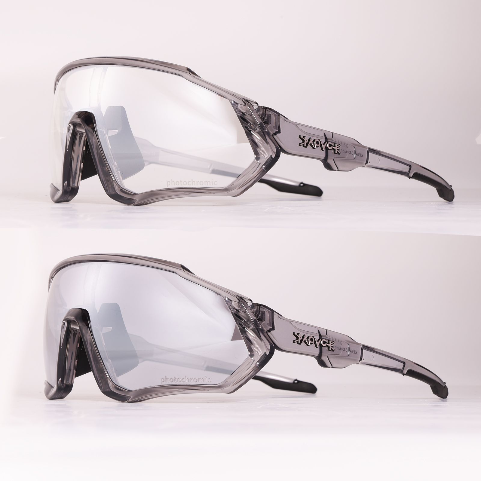 Gafas de Ciclismo Fotocromáticas Deportivas de TR90 A Prueba de Viento para Ciclismo de Montaña y Carretera