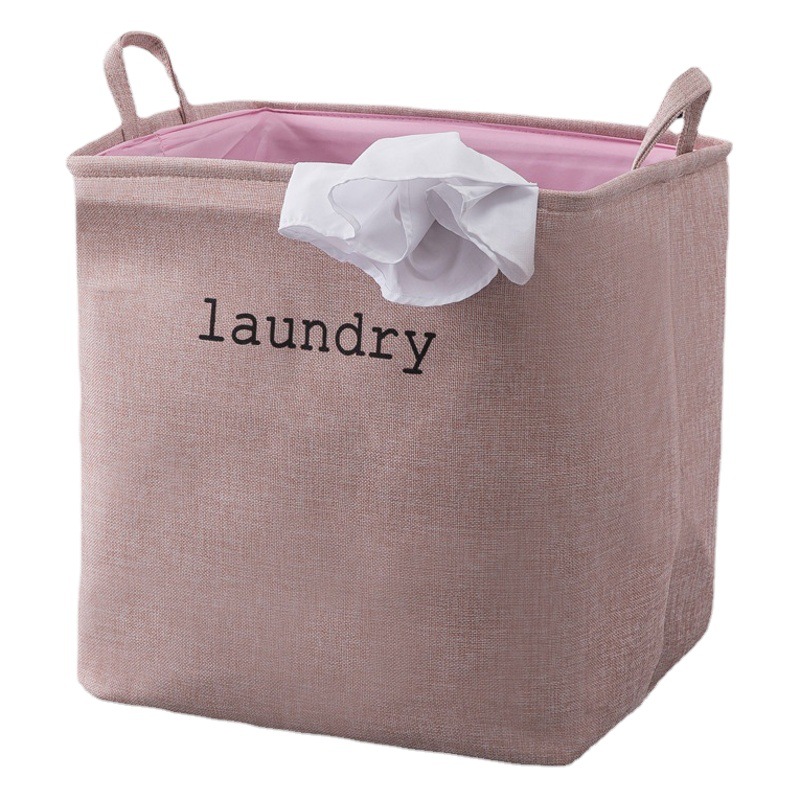 Cesta lavandería tela grande, ropa/juguetes