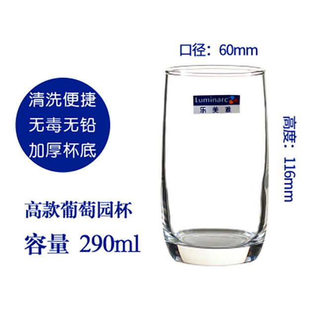 Arco y flecha Lemia vidrio viñedo Islangsatong taza de cuerpo recto de color Steinin taza cuadrada taza de agua