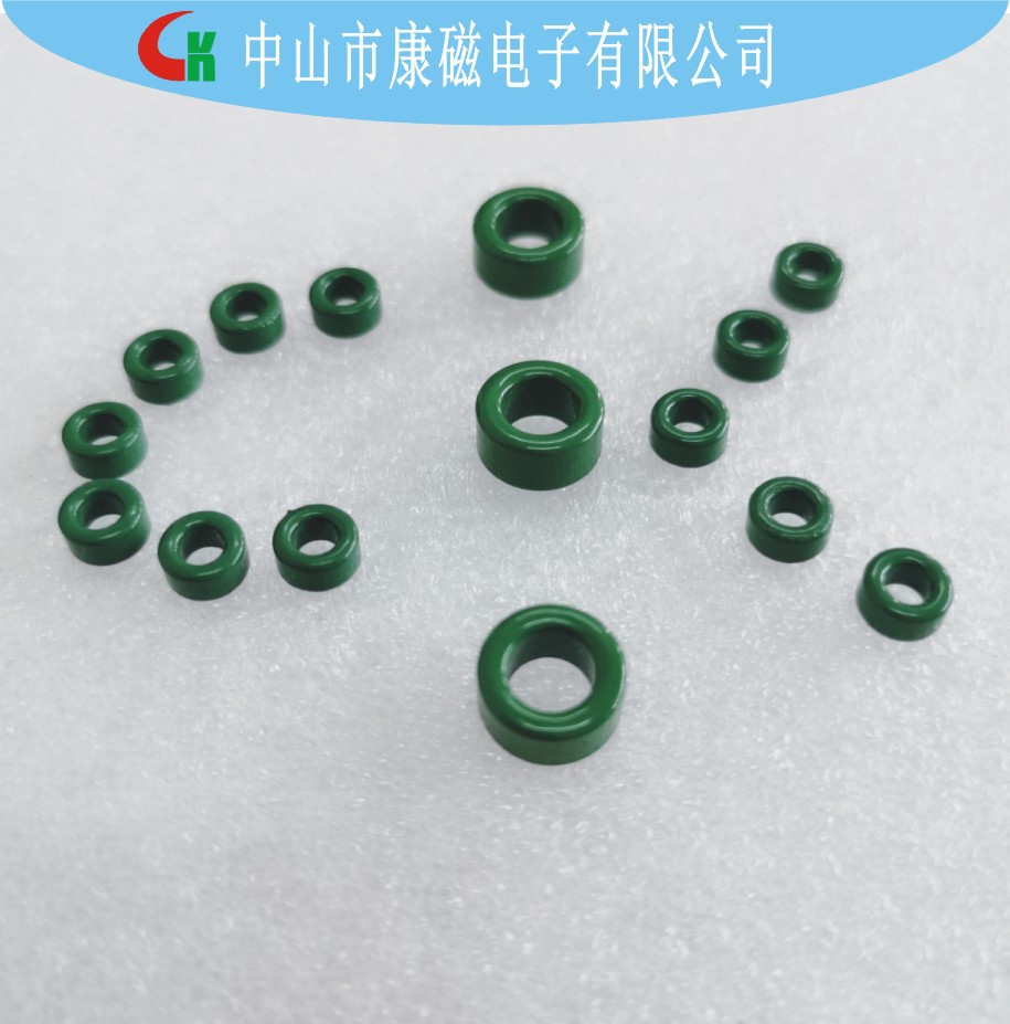 铁氧体磁环高频磁环抗干扰喷涂绿环T6*3*3.4C厂家直供