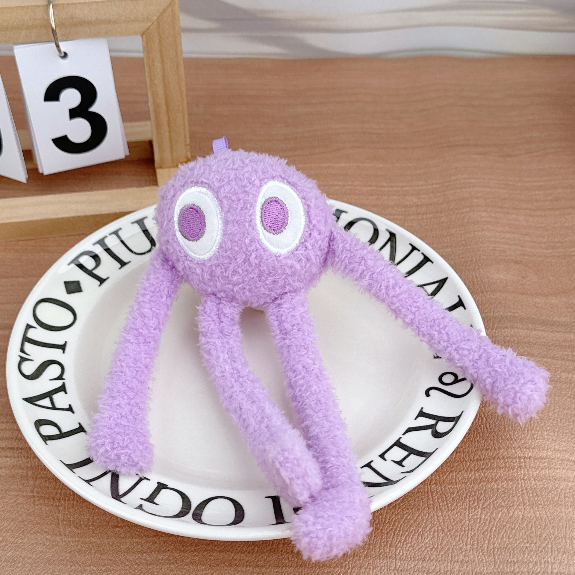 De dibujos animados pulpo llavero de peluche colgante de pulpo schoolbag adornos grab máquina Muñeca al por mayor pequeña muñeca image 9