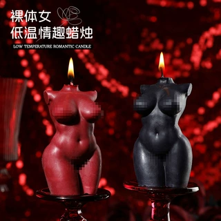 创意胖女人体香薰蜡烛低温42度diy女人形手工香氛天然安全易清理