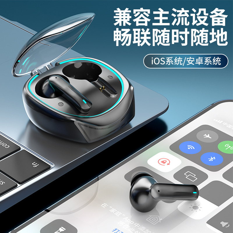 Audífonos modelo 2024 con reducción de ruido ENC, audífonos TWS Bluetooth inalámbricos verdaderos, deportivos, sin retraso, para juegos, e-sports, baja latencia