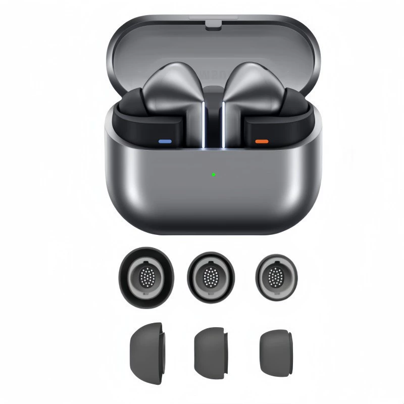 Подходящие силиконовые кончики/прокладки для наушников Samsung Galaxy Buds3 Pro, ушные вкладыши с шумоподавлением, через отверстие, давление relief
