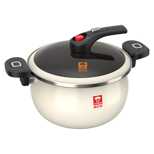 Cornbach soup pot non-stick pot soup pot micro-pressure stew pot deepened and thickened anti-overflow stew pot induction cooker enamel pot