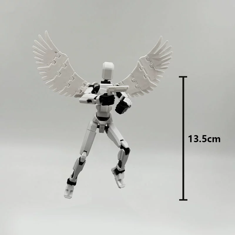 Настоящая 6-го поколения магнитная сосущая кукла готовый орнамент 3D-печать обновление удачный 13 рука шести крылатых ангелов