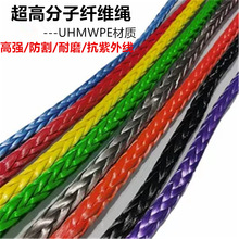 超高分子PE绳UHMWPE迪尼玛大力马强拉力耐磨耐腐蚀绳绳高强度