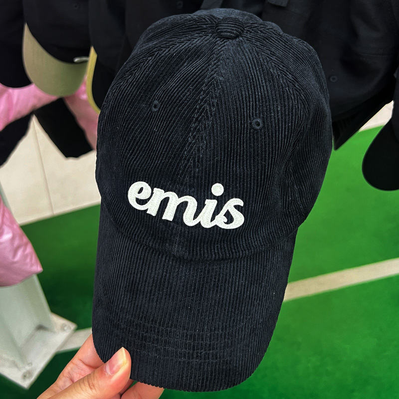 Patch corduroy-black