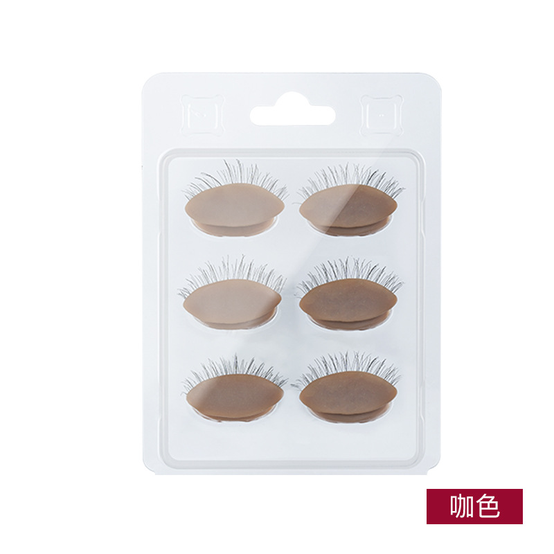 Extraíble cabeza molde reemplazo párpado maquillaje práctica maniquí cabeza injerto pestañas impresión pestañas modelo cabeza ojos