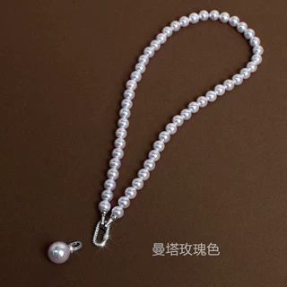 高级感多功能珍珠项链坠澳白南洋金项链优雅精致时尚颈链妈妈链