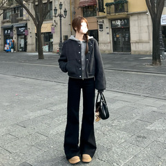 早秋短款正肩外套韩系2025新款超好看夹克美式chic休闲穿搭棒球服