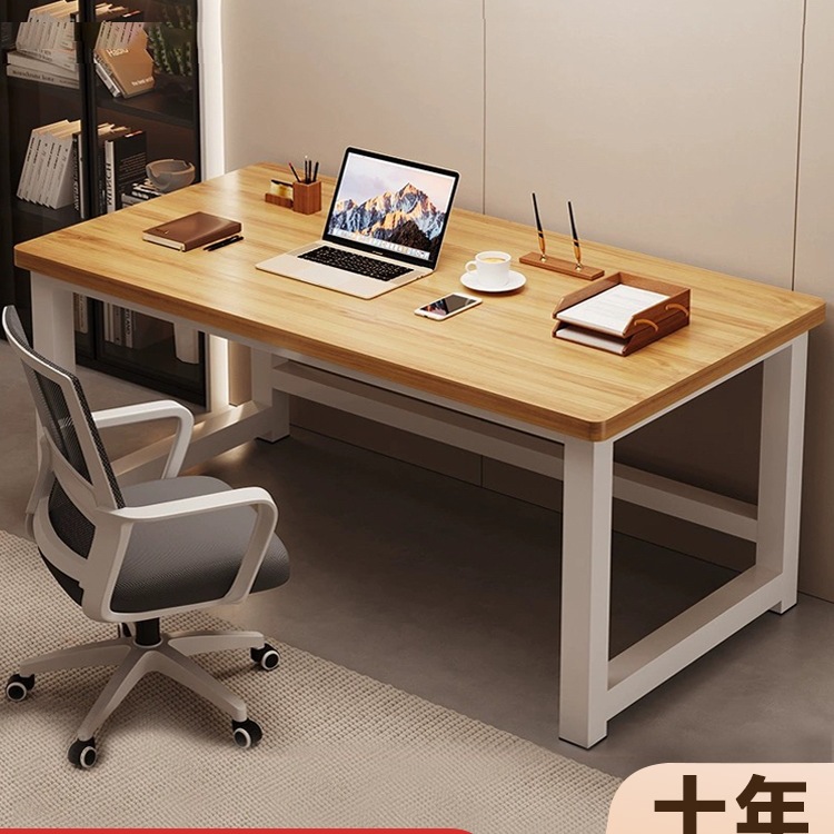 Computer Desk Desktop Bedroom Home E-Sports Table Simple Desk Writing Desk Long Desk Student Study Rω