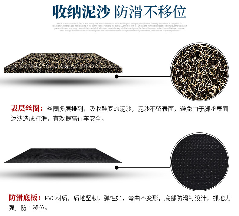 Applicable to No. 9 Orion Dz110p wire ring foot mat No. 9 electric vehicle D130P/D150P special anti-slip mat