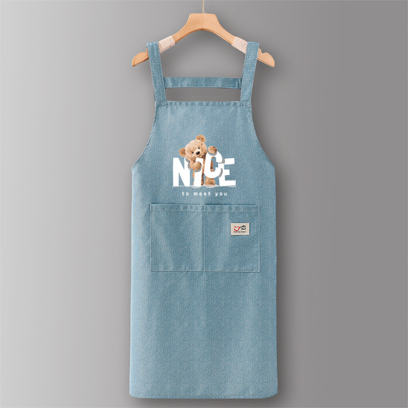 블루 SJ636NI 베어 코튼 스트랩 레귤러 스타일