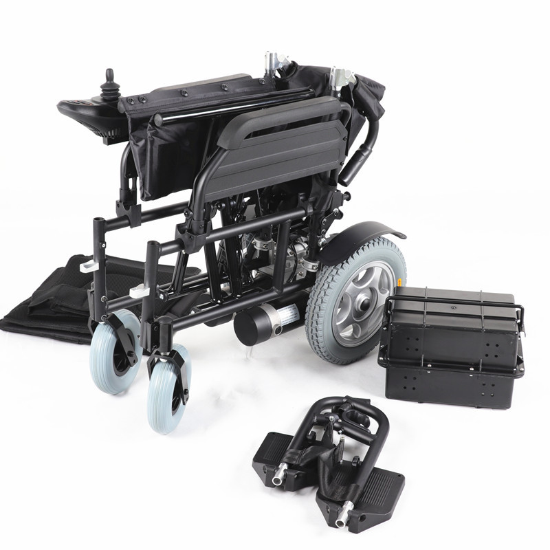 Xinkangda electric wheelchair XKD110 new folding lightweight aluminum alloy smart scooter for the elderly and the disabled