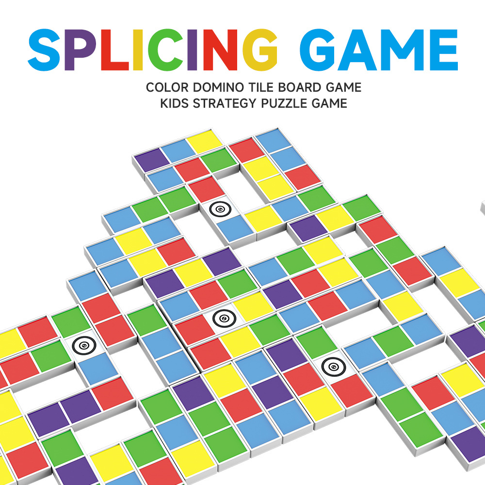 Cross-border Color Relay Board Game Chromino For Family Gatherings,...