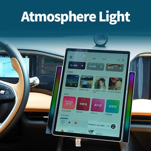 Avtomobil atmosfer işığı, rəngli E-Sports RGB səsli ritm işıq zolağı